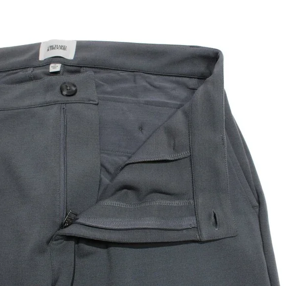 Orchard & Broome NWT Delancey Stretch Knit Pants / Chinos Size 34 US In Gray